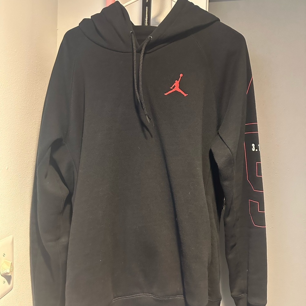 Jordan Black Hoodie I’m Back Men Size M